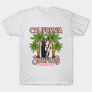 California Surfing Paradise T-Shirt